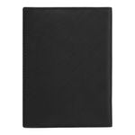 Passport Holder Double B Saffiano Black
