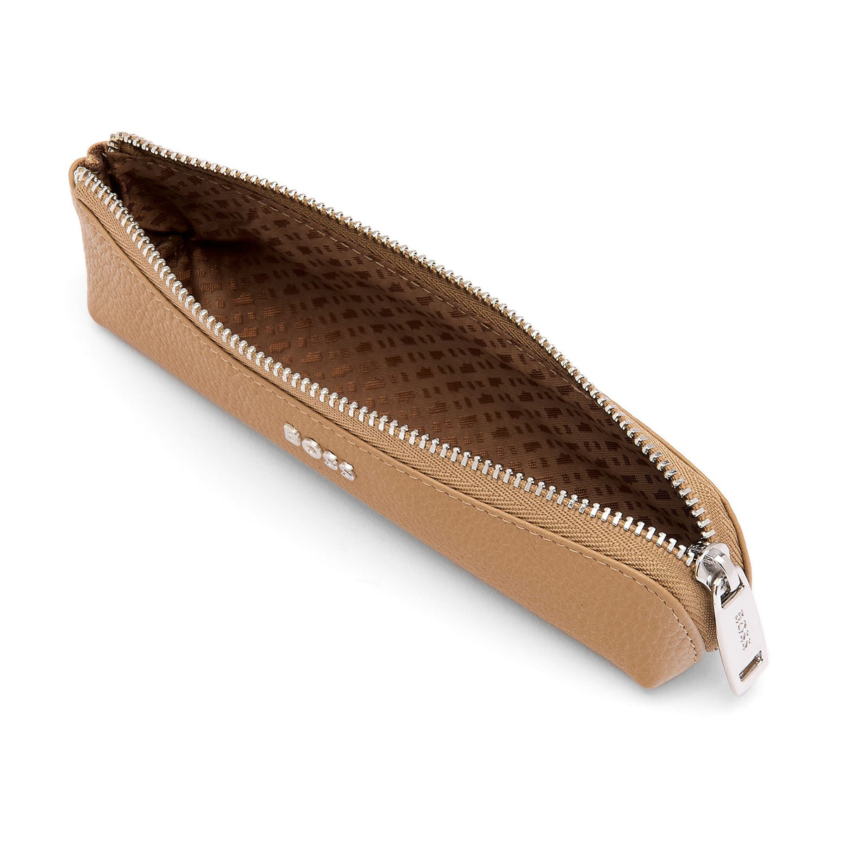 Small Pen Case Classic Grained Black