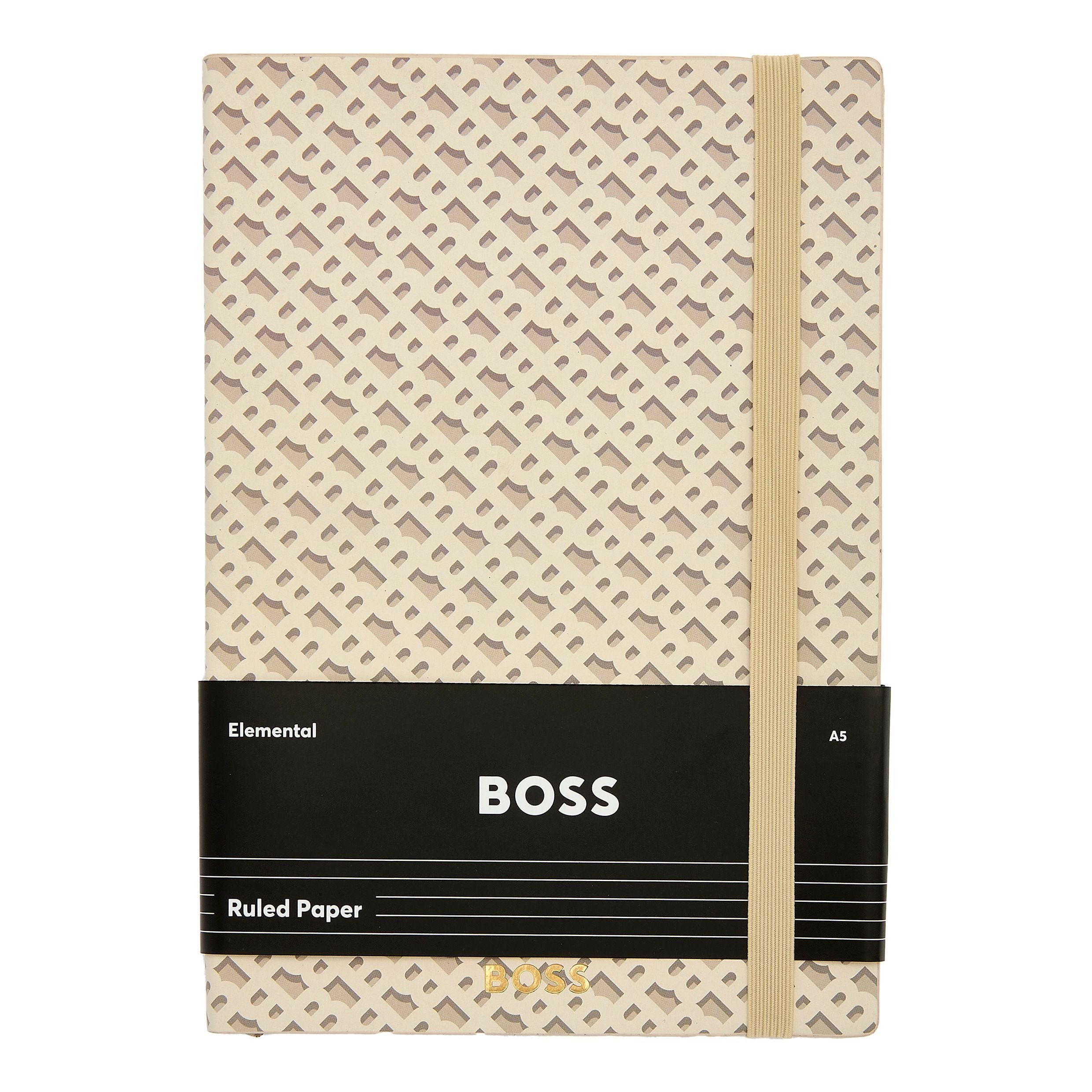 Notebook A5 Monogram Cream Lined