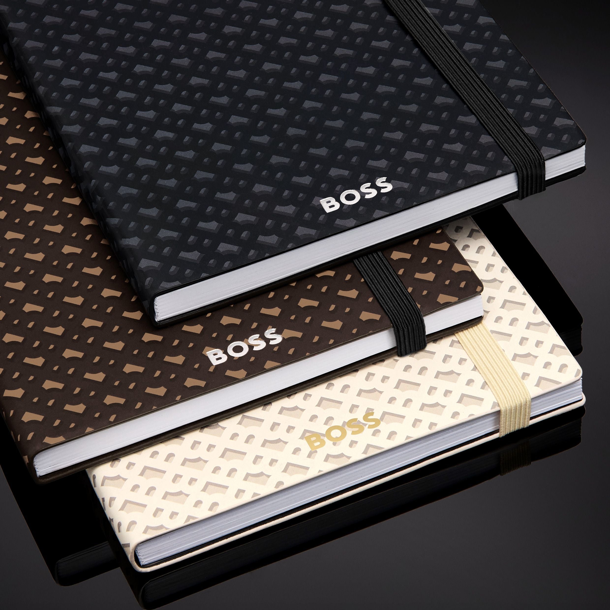 Notebook A5 Monogram Cream Lined