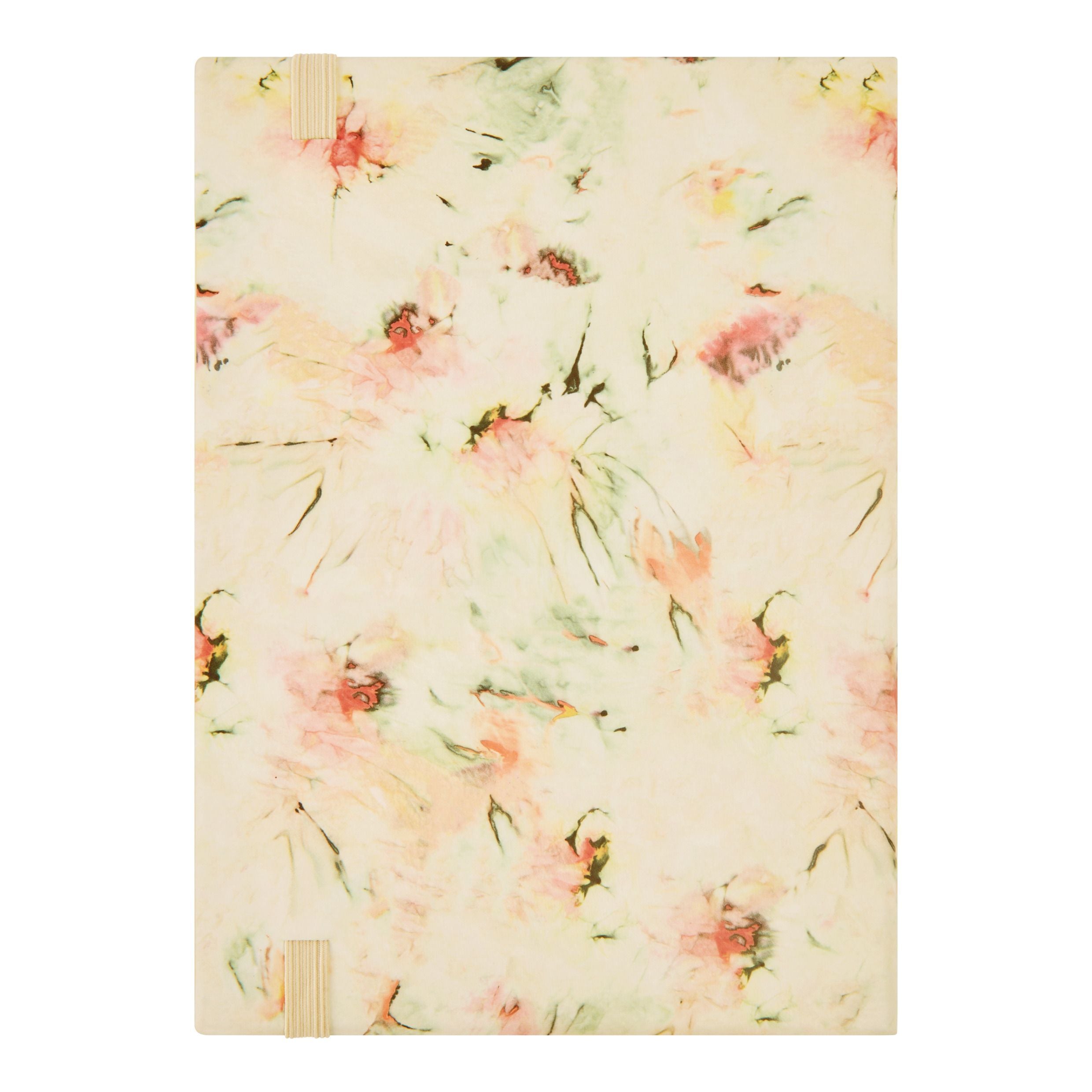 Notebook A5 Tie-Dye Flower Cream Lined