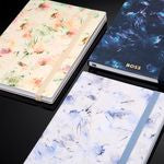 Notebook A5 Tie-Dye Flower Cream Lined