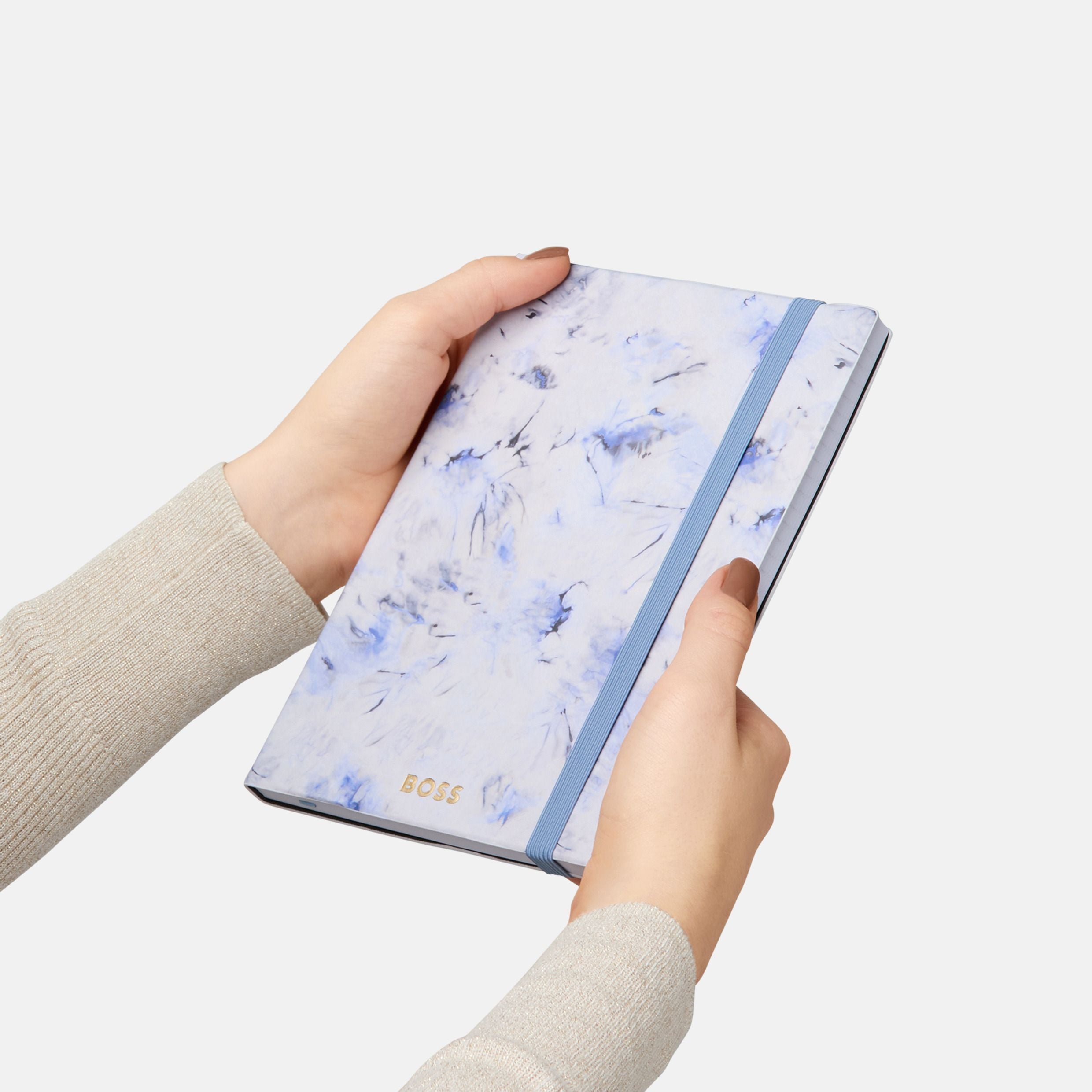 Notebook A5 Tie-Dye Flower Cream Lined