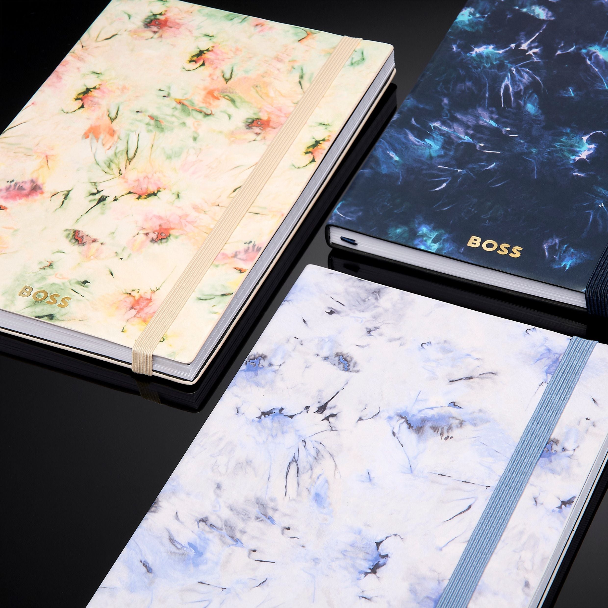 Notebook A5 Tie-Dye Flower Cream Lined