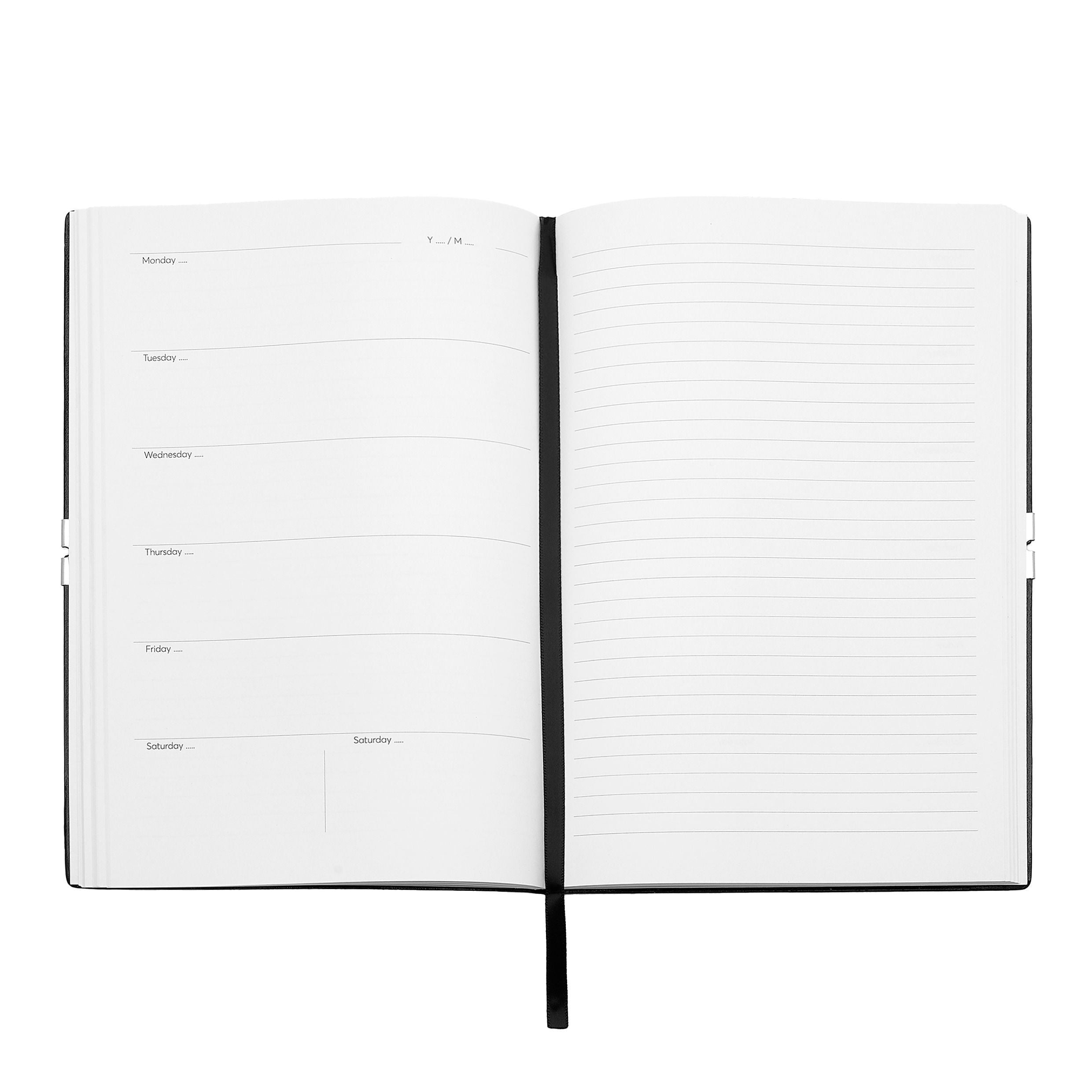 Notebook A5 Iconic Black Agenda