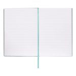 Notebook A5 Holographic Flower Light Blue Lined