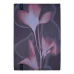 Notebook A5 Holographic Flower Light Blue Lined