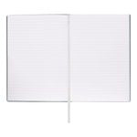 Notebook A5 Holographic Flower Light Blue Lined