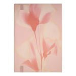 Notebook A5 Holographic Flower Light Blue Lined