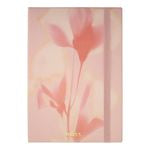 Notebook A5 Holographic Flower Light Blue Lined