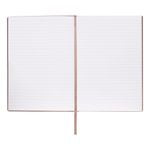 Notebook A5 Holographic Flower Light Blue Lined
