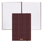 Notebook A5 Checkered Black Lined