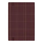 Notebook A5 Checkered Black Lined