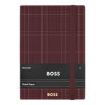 Notebook A5 Checkered Black Lined