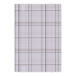 Notebook A5 Checkered Black Lined