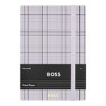Notebook A5 Checkered Black Lined