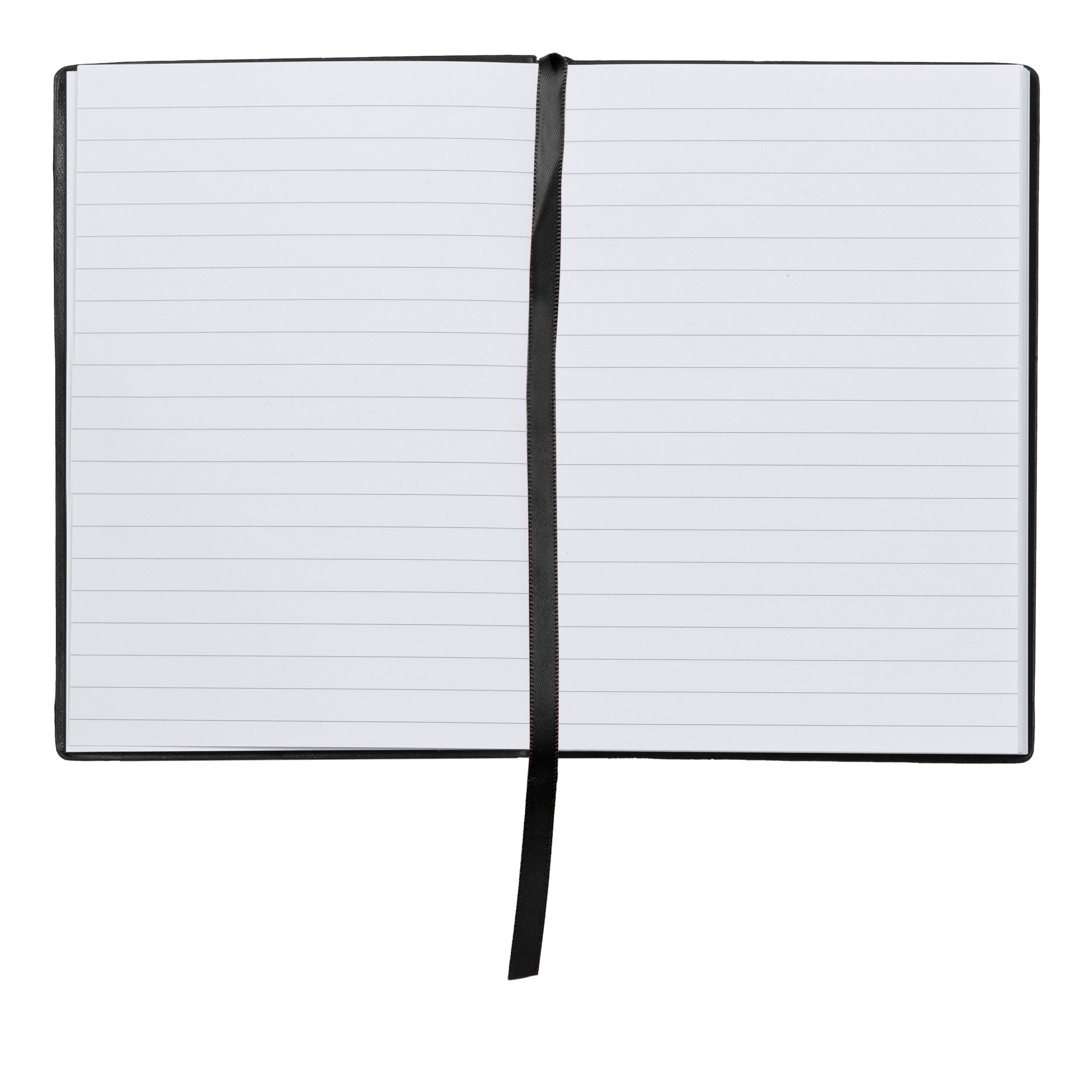 Notebook A6 Essential Black Lined