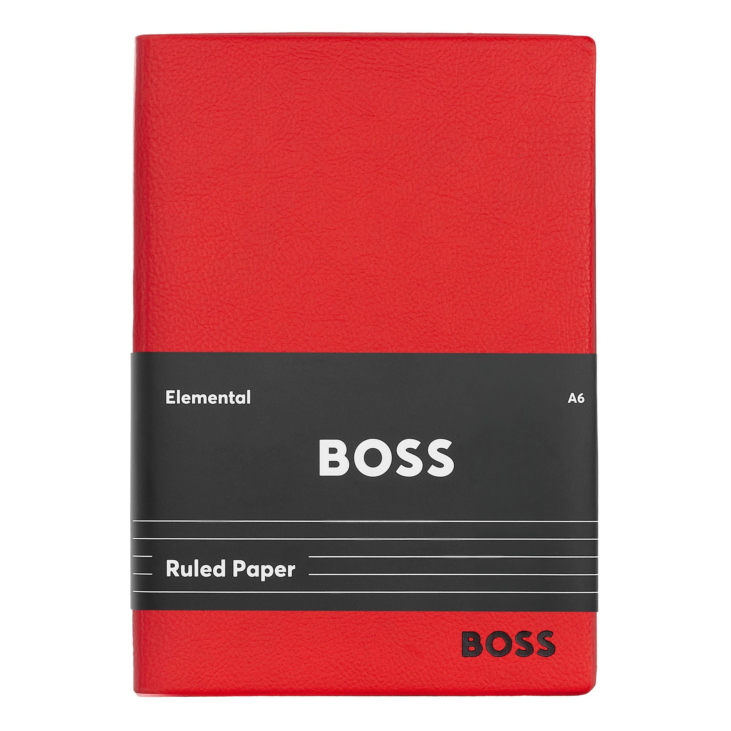 Notebook A6 Essential Black Lined
