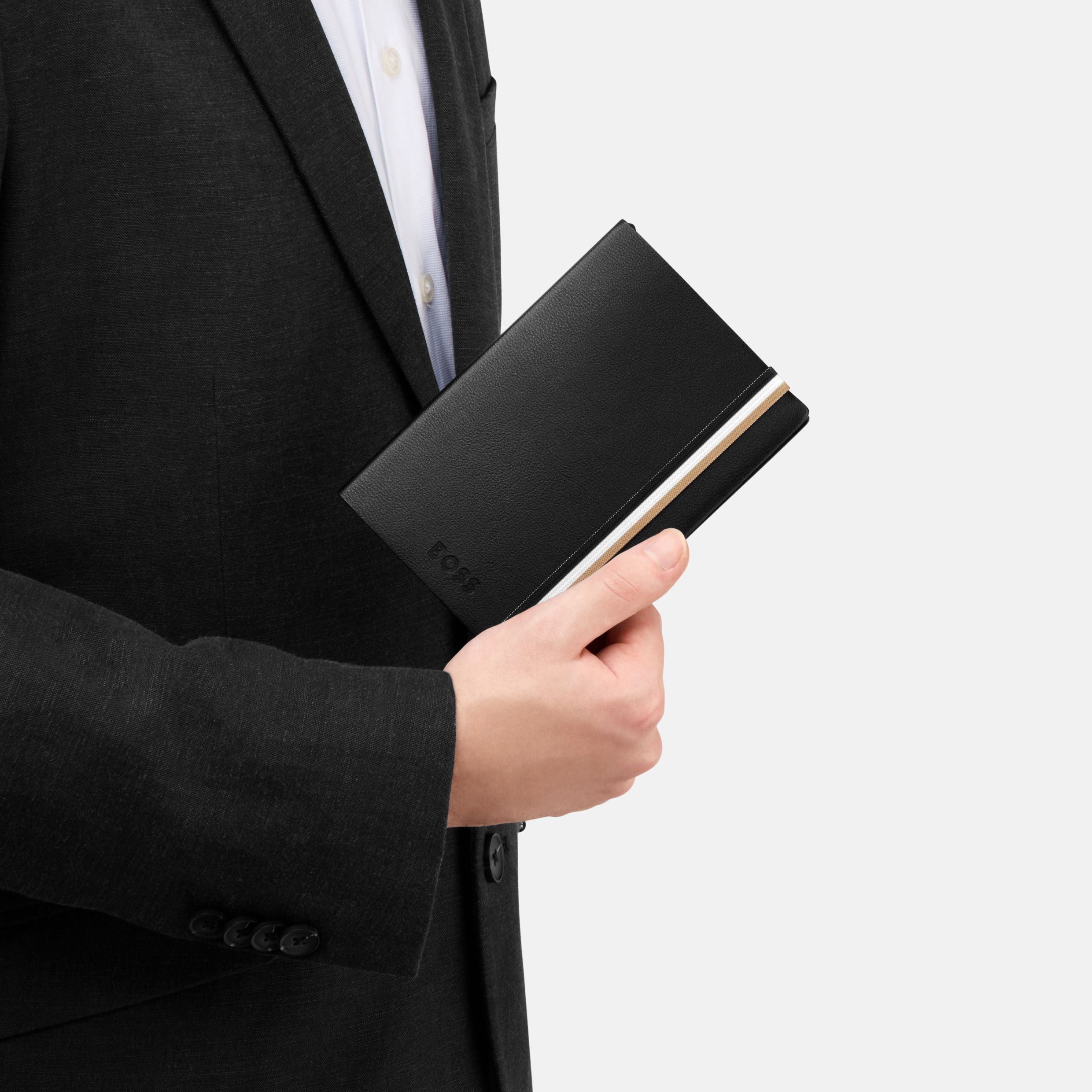 Notebook A6 Iconic Black Lined