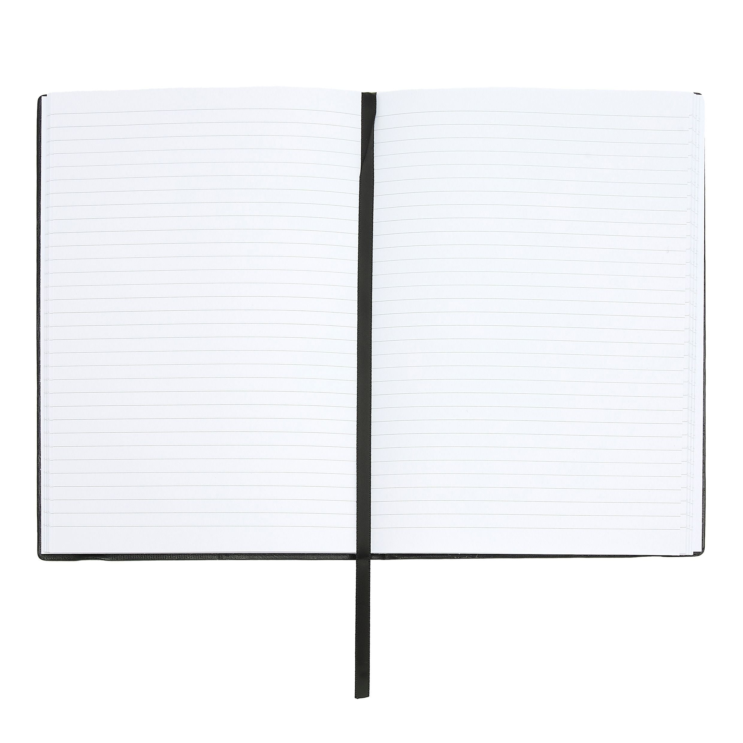 Notebook A6 Iconic Black Lined
