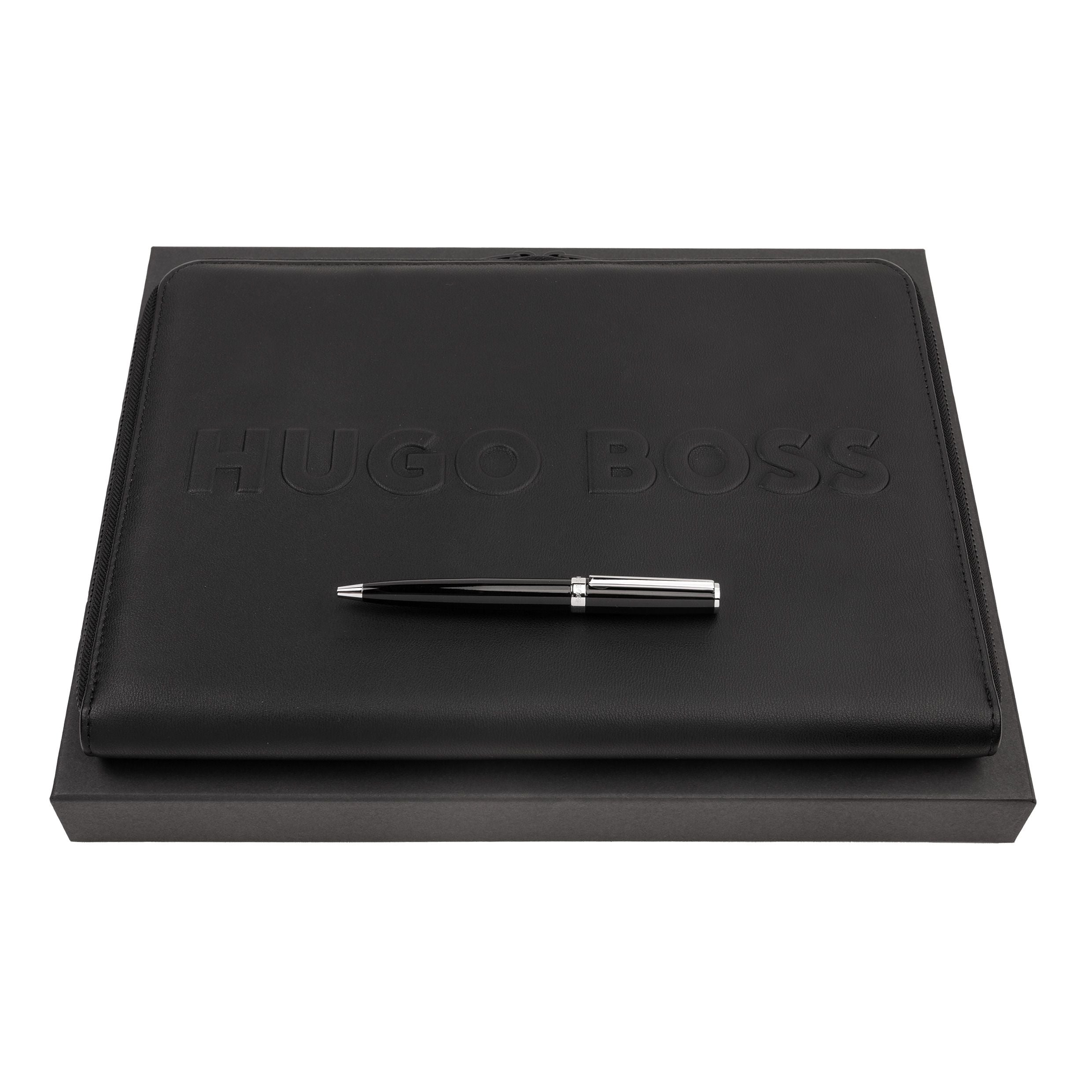 Set Hugo Boss (Ballpoint Pen & Conference Folder A4)