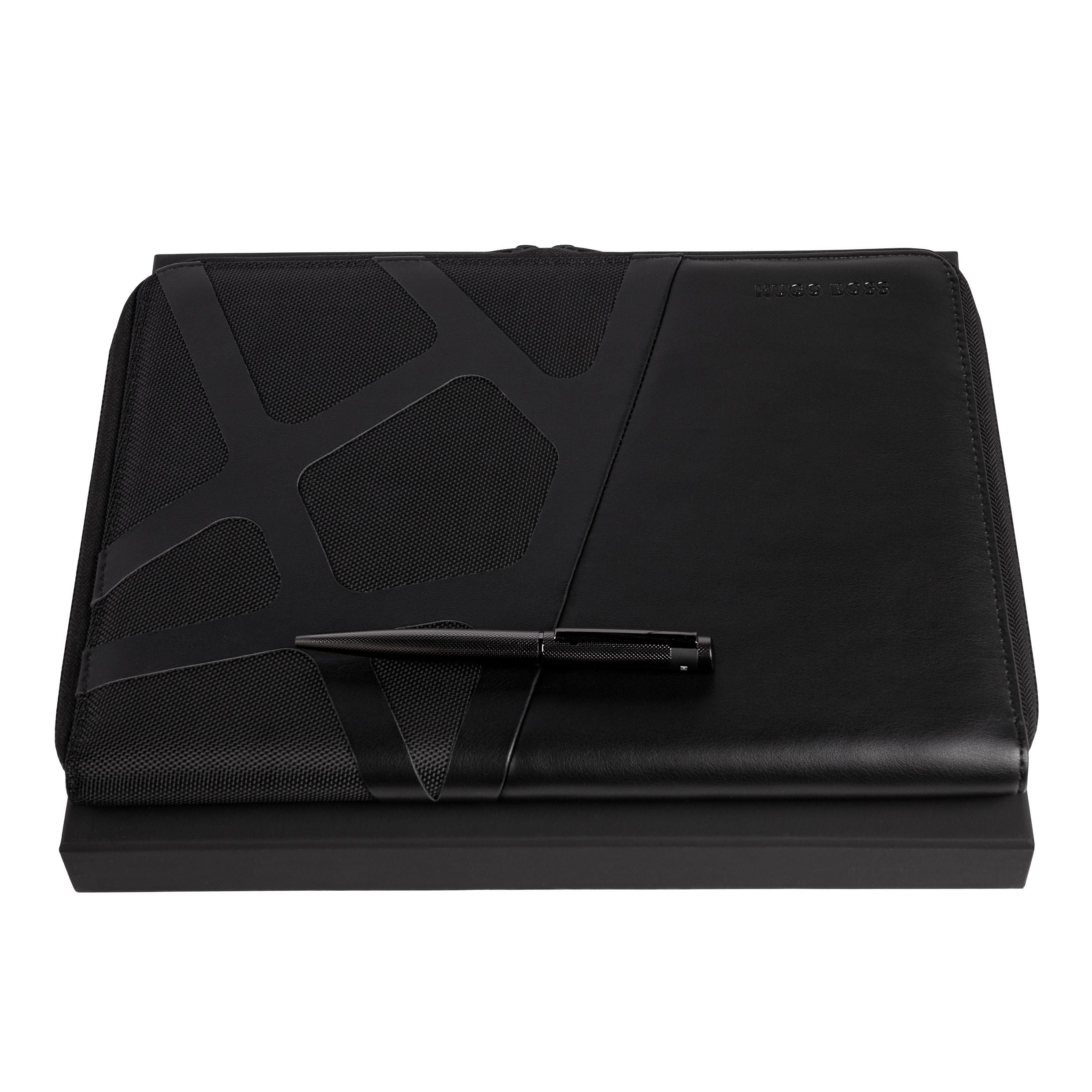 Set Hugo Boss (Ballpoint Pen & Conference Folder A4)