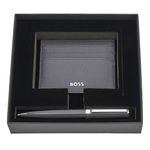 Set Hugo Boss (Ballpoint Pen & Card Holder)
