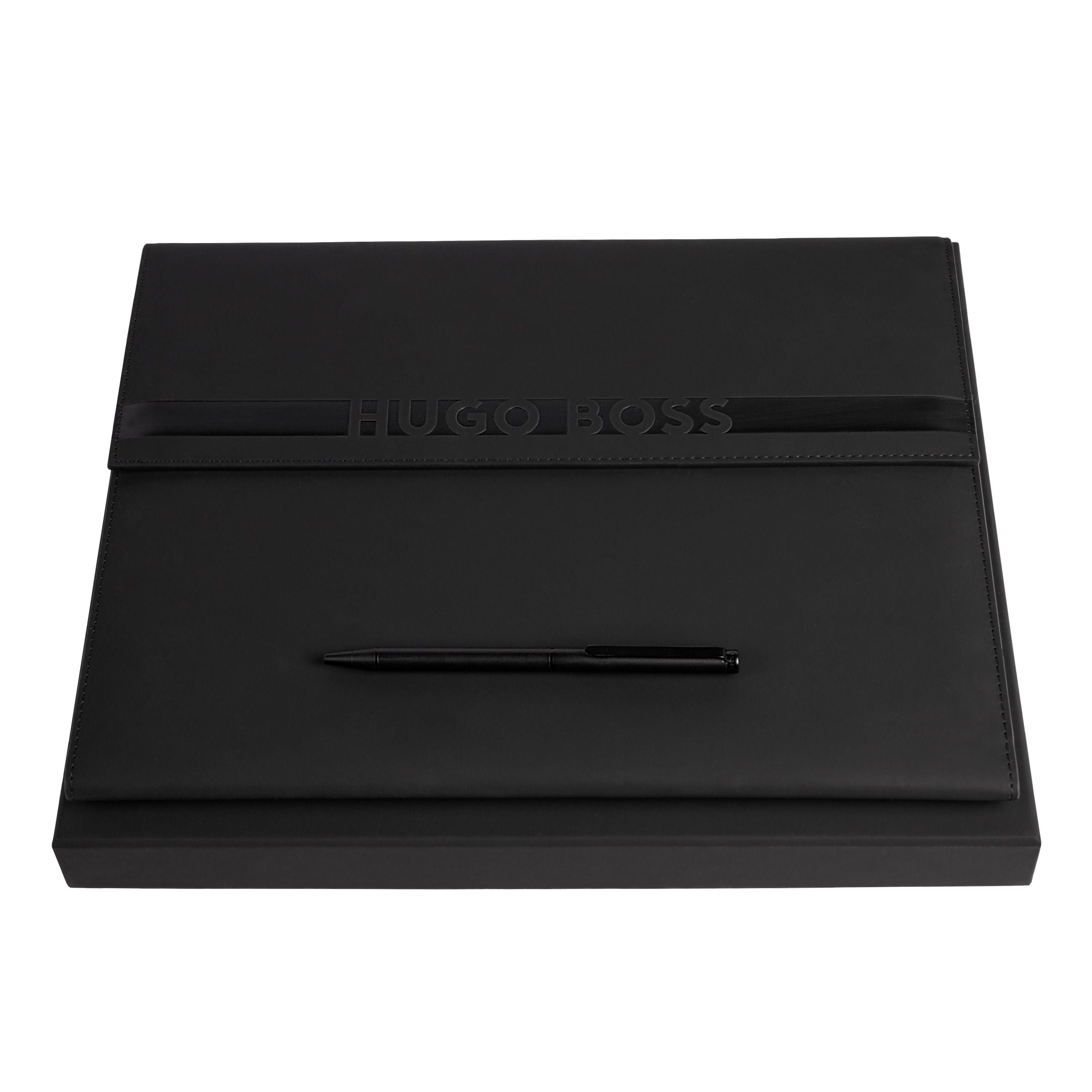 Set Cloud Matte Black (Ballpoint Pen & Folder A4)