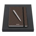 Set Hugo Boss (Ballpoint Pen & Note Pad A5)