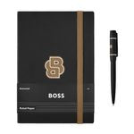 Set Hugo Boss Black (Ballpoint Pen & Note Pad A5)