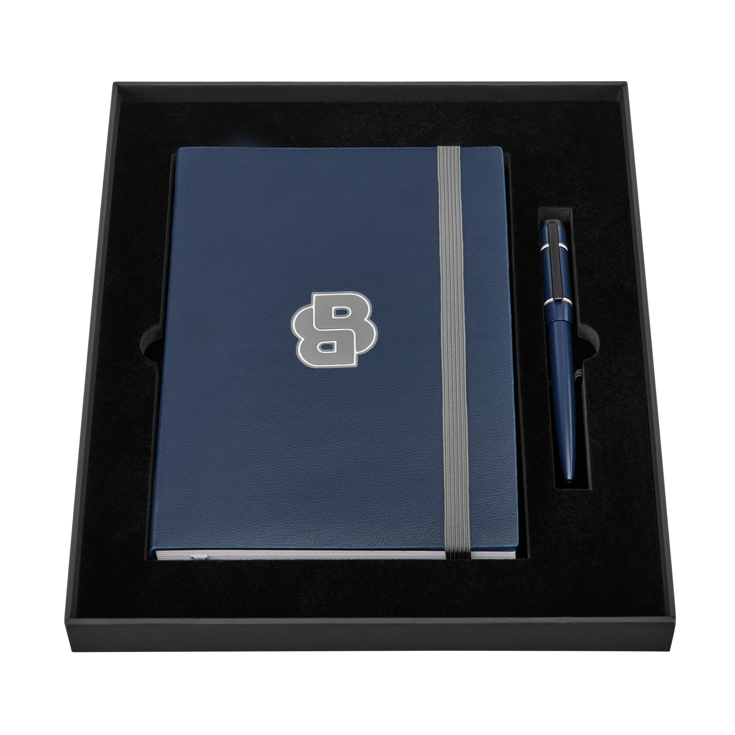 Set Hugo Boss Black (Ballpoint Pen & Note Pad A5)