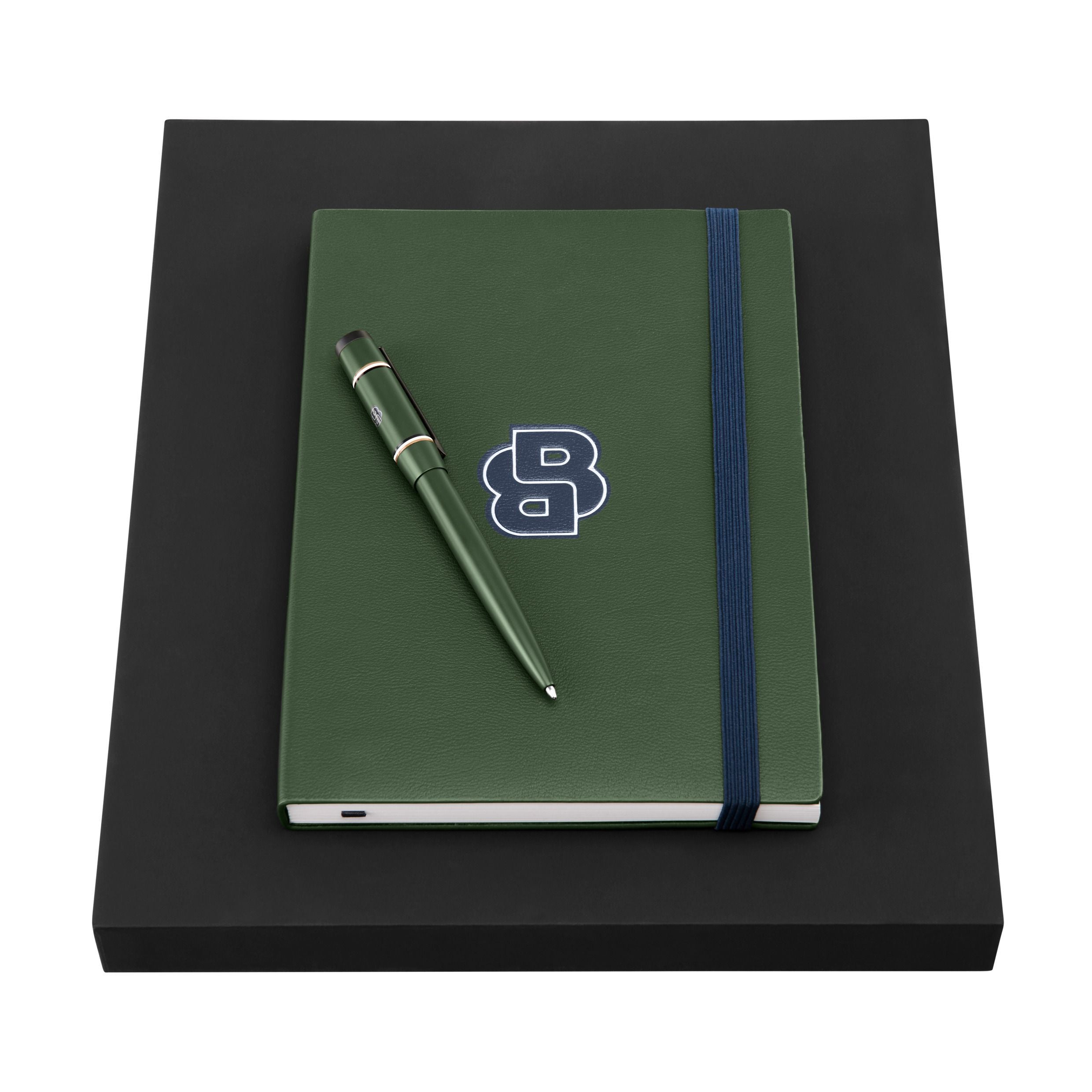 Set Hugo Boss Black (Ballpoint Pen & Note Pad A5)