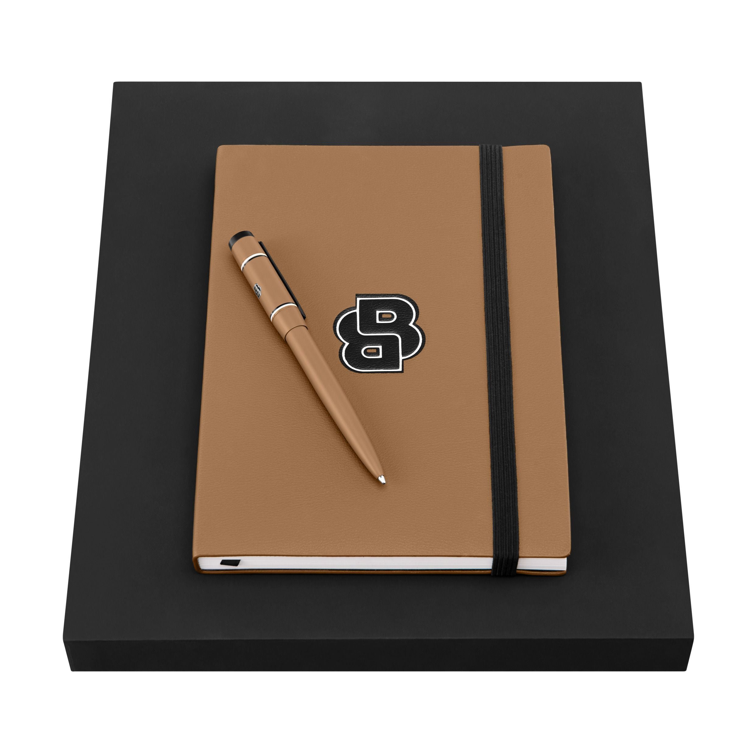 Set Hugo Boss Black (Ballpoint Pen & Note Pad A5)