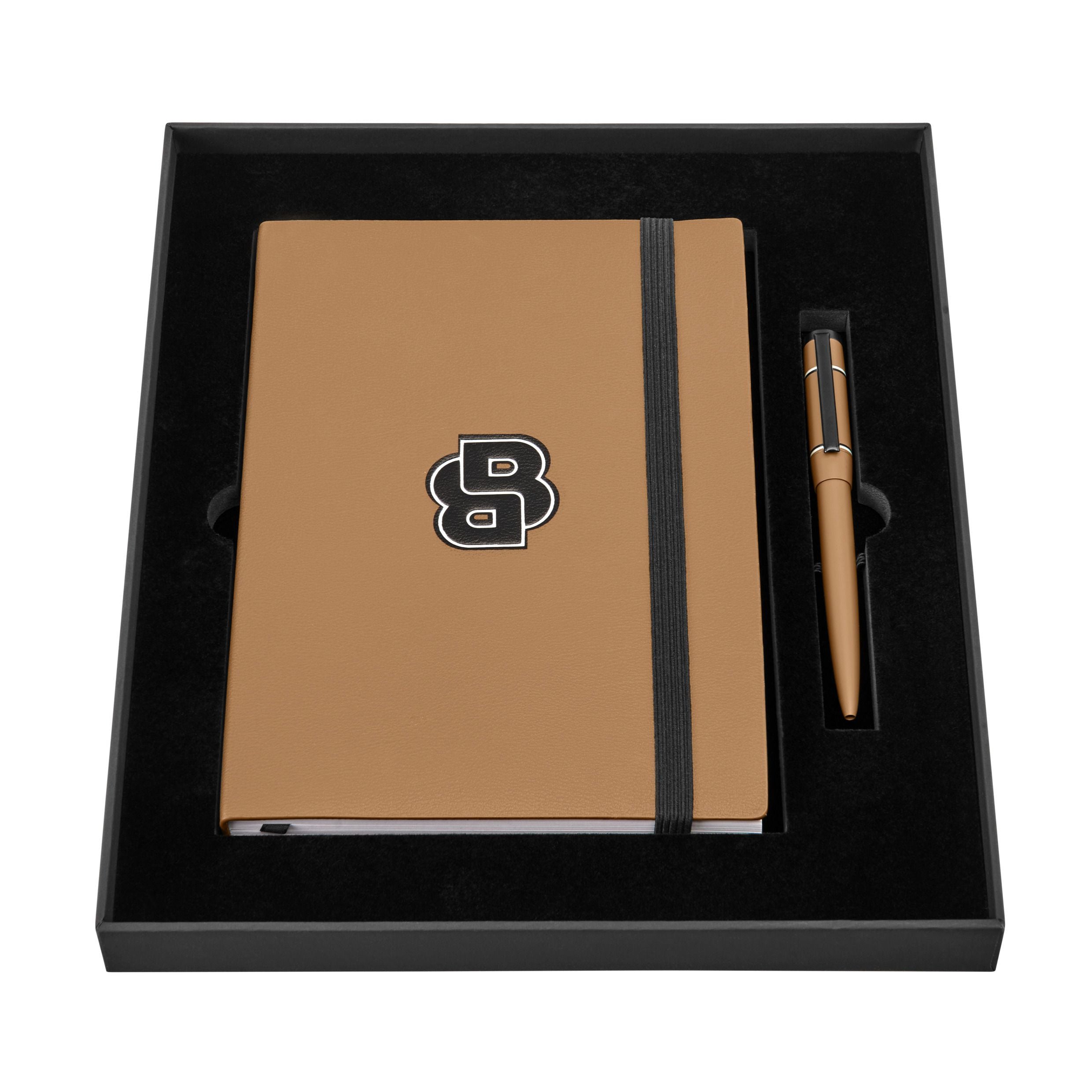 Set Hugo Boss Black (Ballpoint Pen & Note Pad A5)