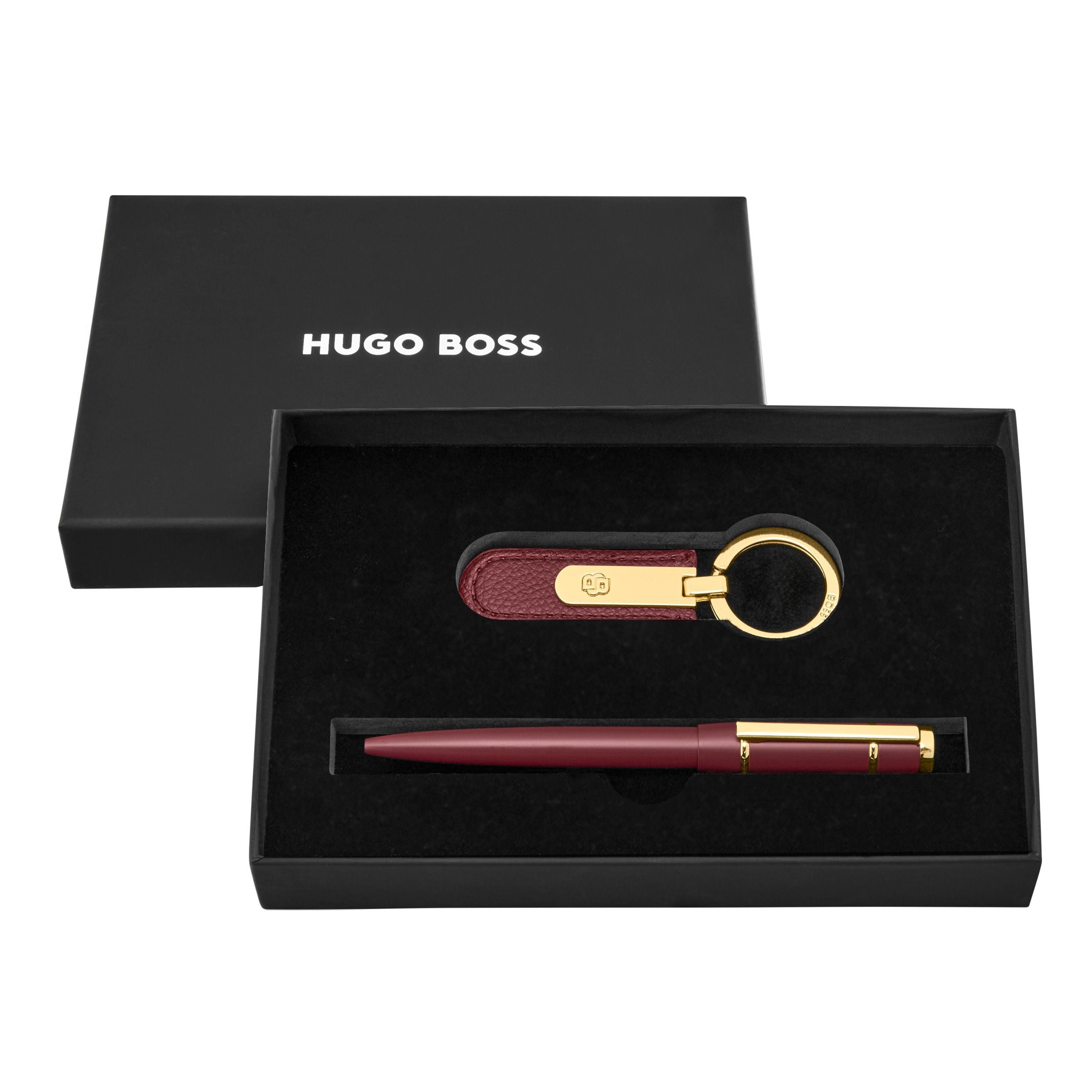 Set Hugo Boss Black (Ballpoint Pen & Key Ring)