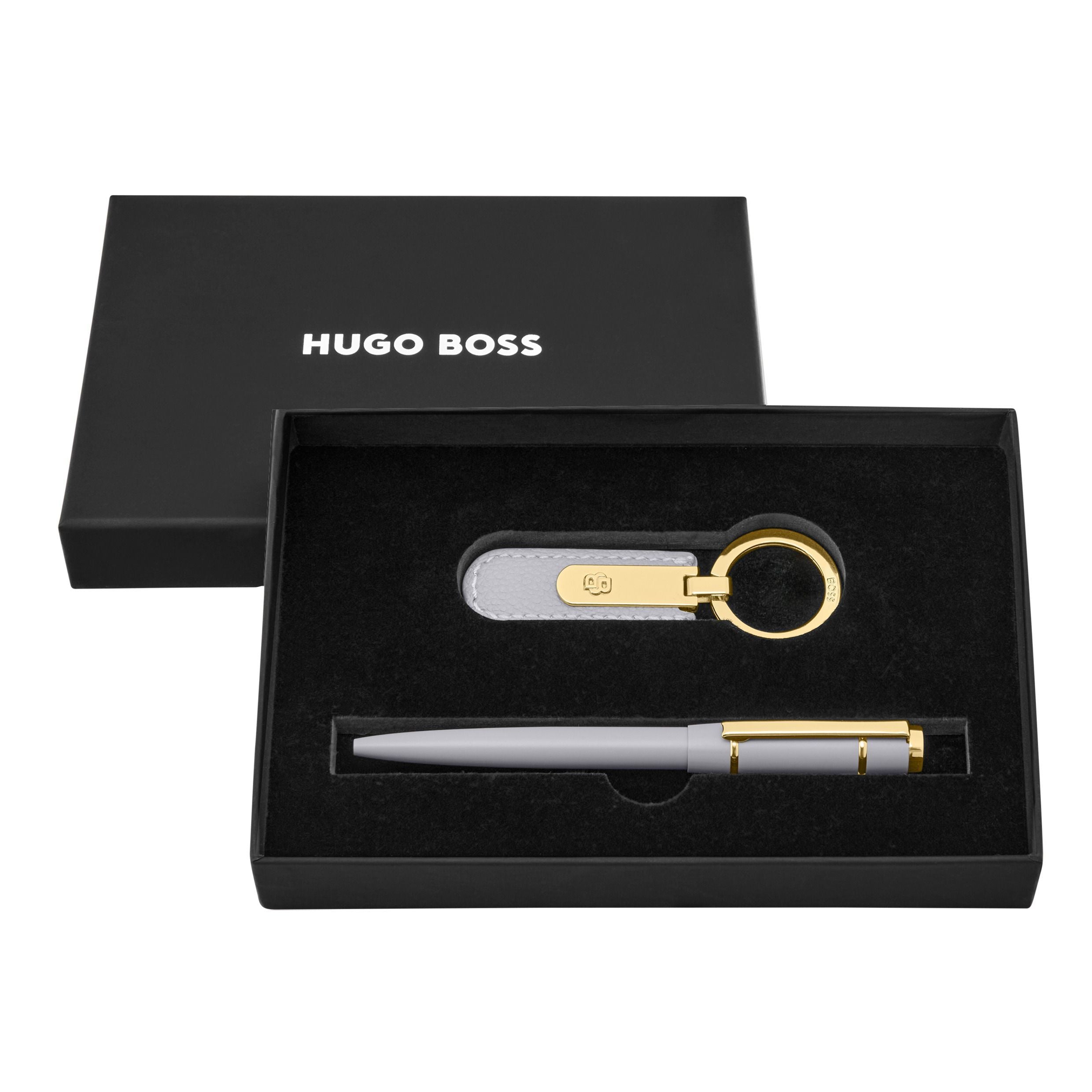 Set Hugo Boss Black (Ballpoint Pen & Key Ring)