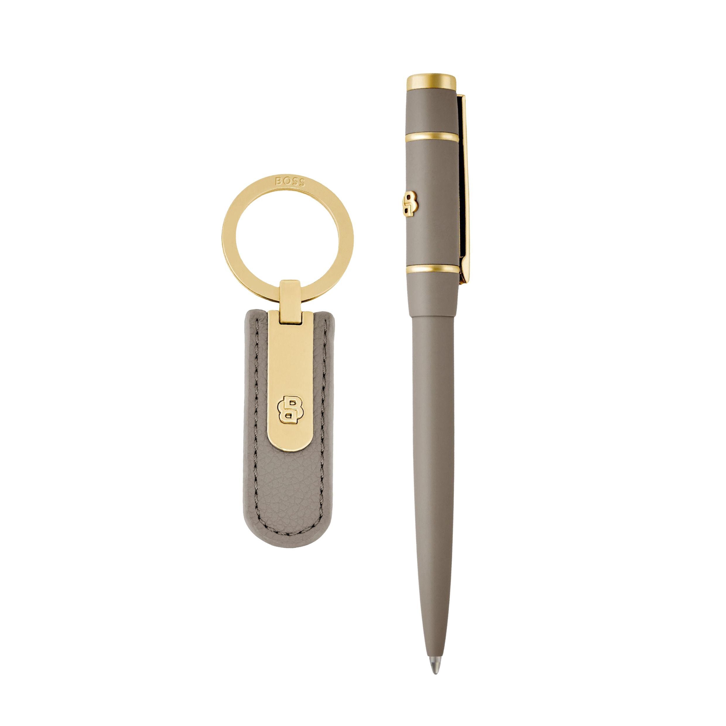 Set Hugo Boss Black (Ballpoint Pen & Key Ring)