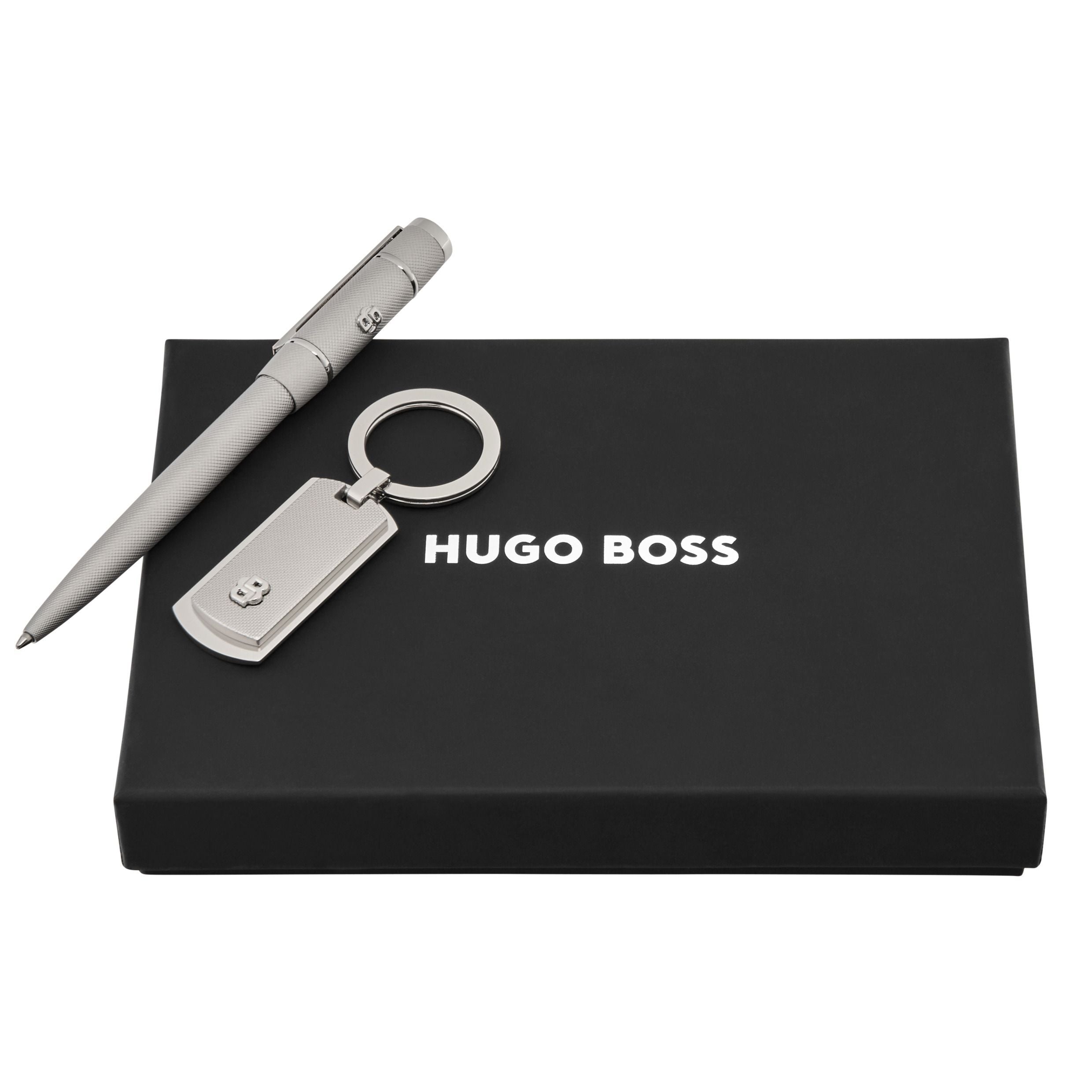 Set Hugo Boss Black (Ballpoint Pen & Key Ring)