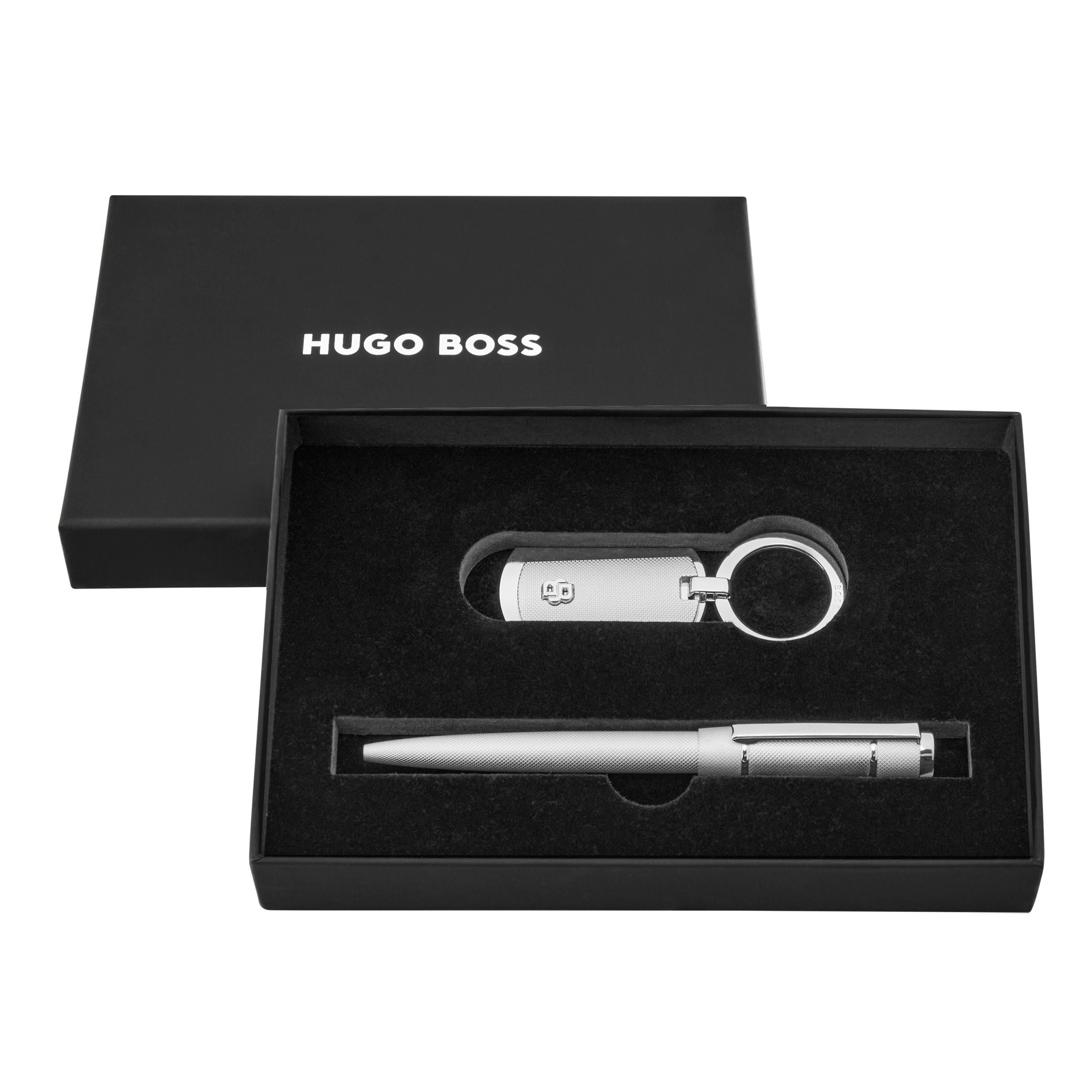 Set Hugo Boss Black (Ballpoint Pen & Key Ring)