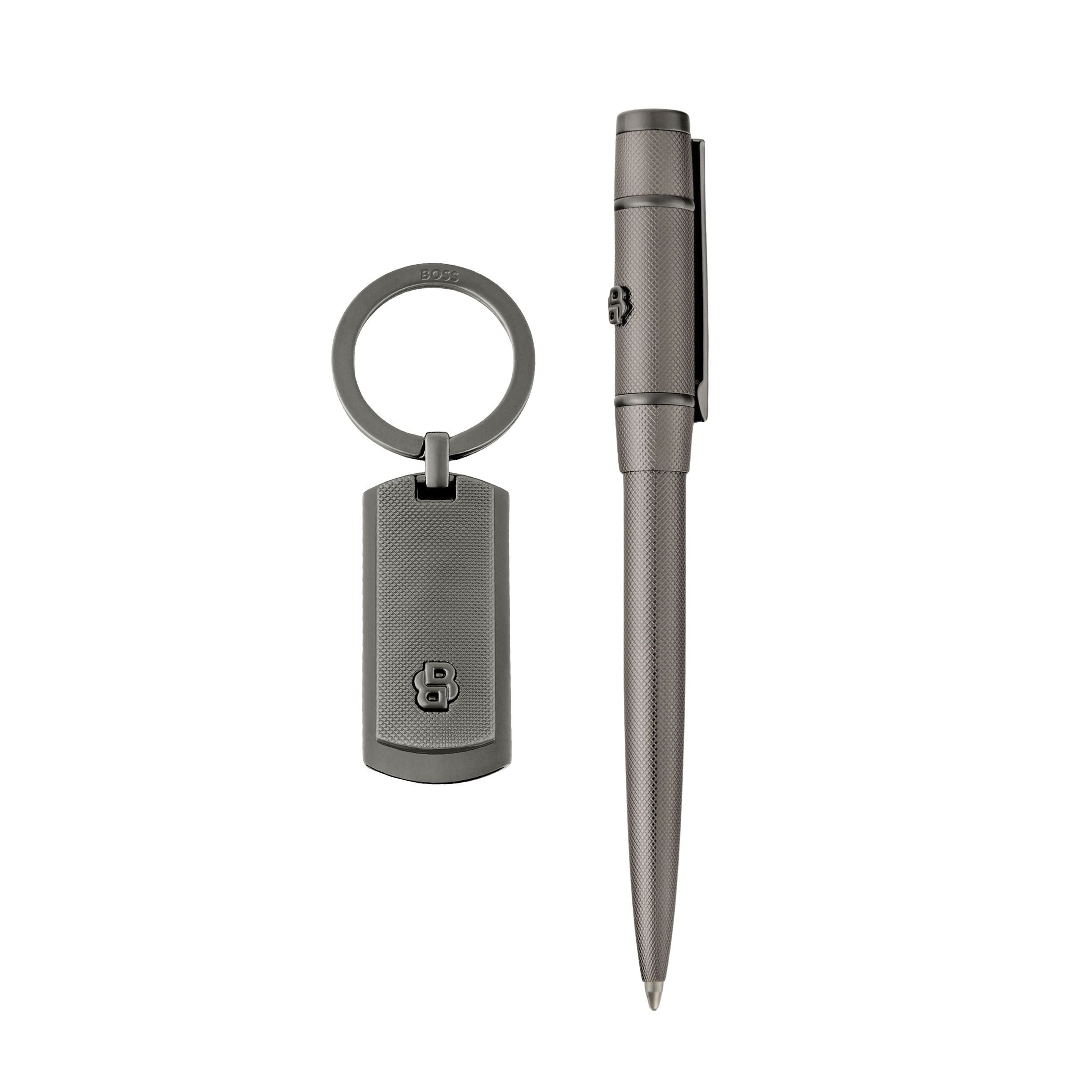 Set Hugo Boss Black (Ballpoint Pen & Key Ring)