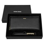 Set Hugo Boss Black (Ballpoint Pen & Travel Purse)