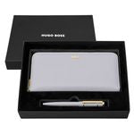 Set Hugo Boss Black (Ballpoint Pen & Travel Purse)