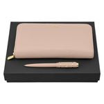 Set Hugo Boss Black (Ballpoint Pen & Travel Purse)