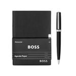 Set Hugo Boss (Ballpoint Pen & Note Pad A6)