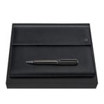 Set Hugo Boss Black & Gun (Ballpoint Pen & Folder A5)