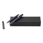 Set Illusion Gear Blue (Ballpoint Pen & Rollerball Pen)