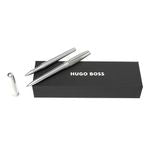 Set Essential Metal Silver (Ballpoint Pen & Rollerball Pen)