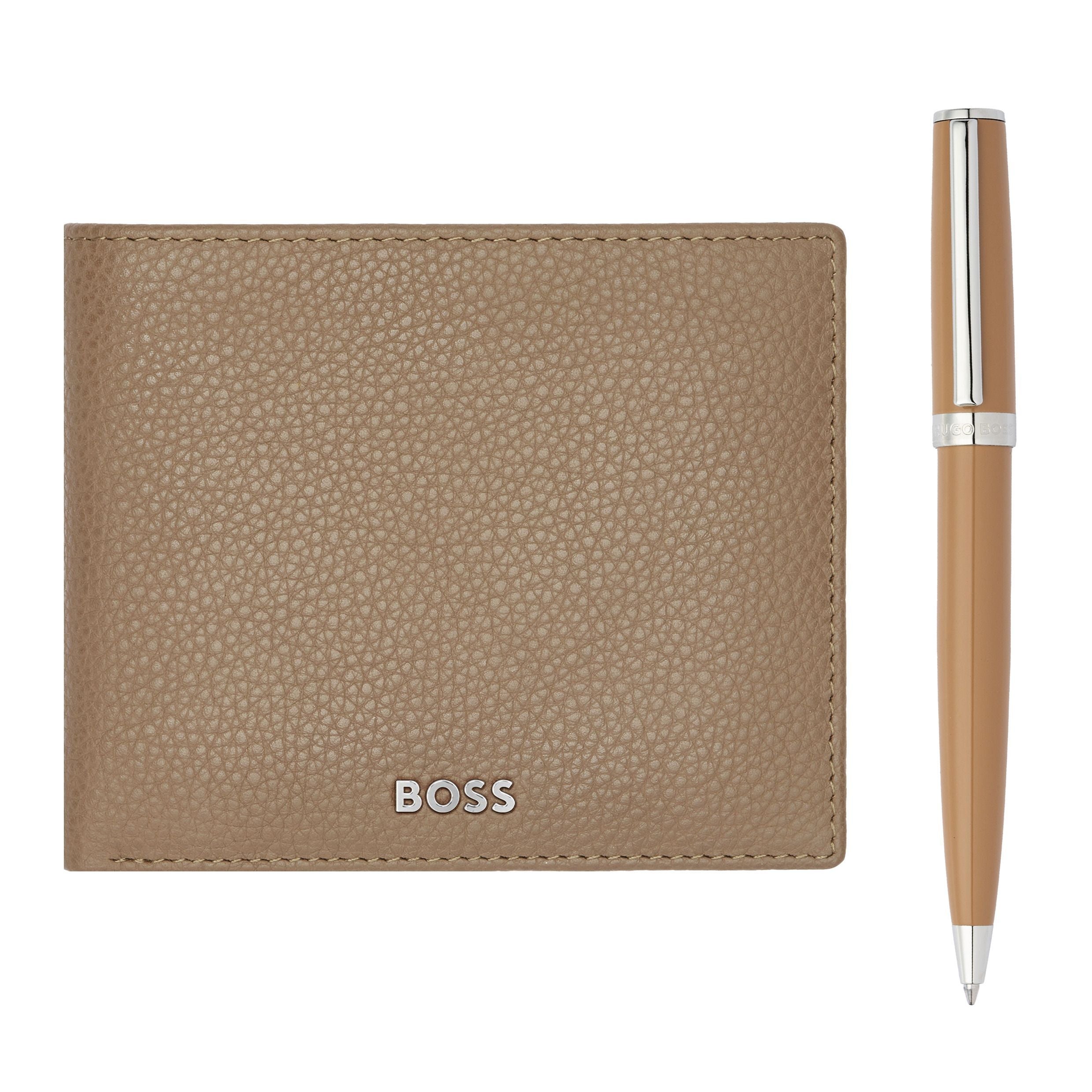 Set Hugo Boss Black (Ballpoint Pen & Wallet)