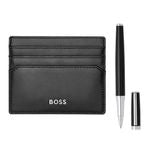 Set Hugo Boss Black (Rollerball Pen & Card Holder)