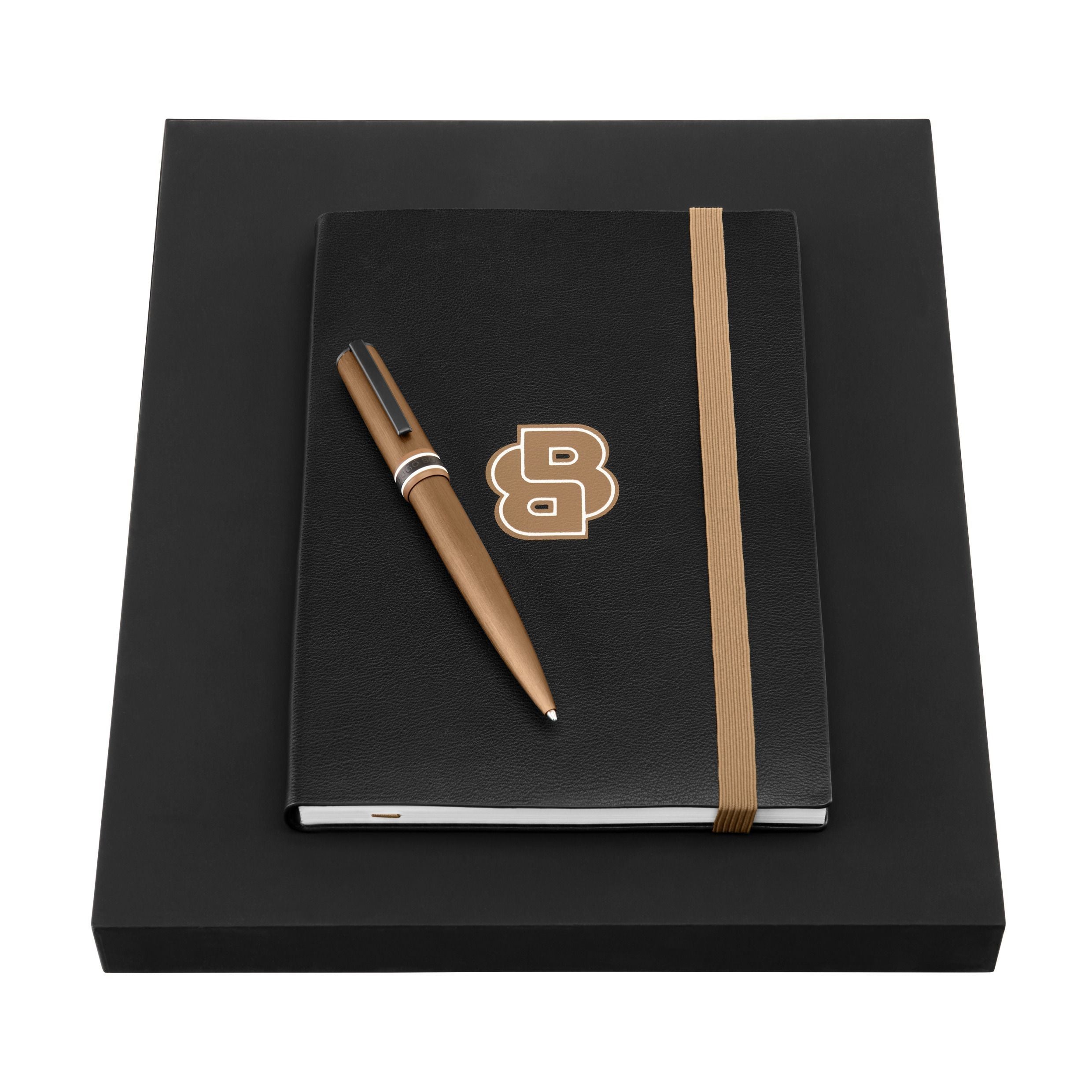 Set Hugo Boss (Ballpoint Pen & Note Pad A5)